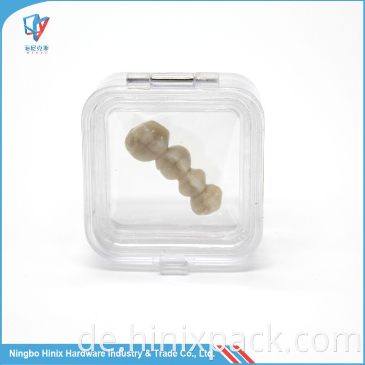 Medical Dental Lab Material Denture Storage Box Kunststoff Membran Zahnersatz Box